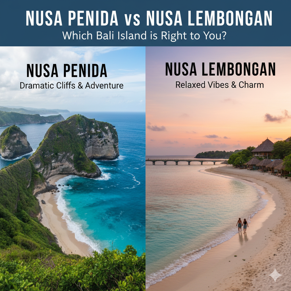 Nusa Penida vs Nusa Lembongan