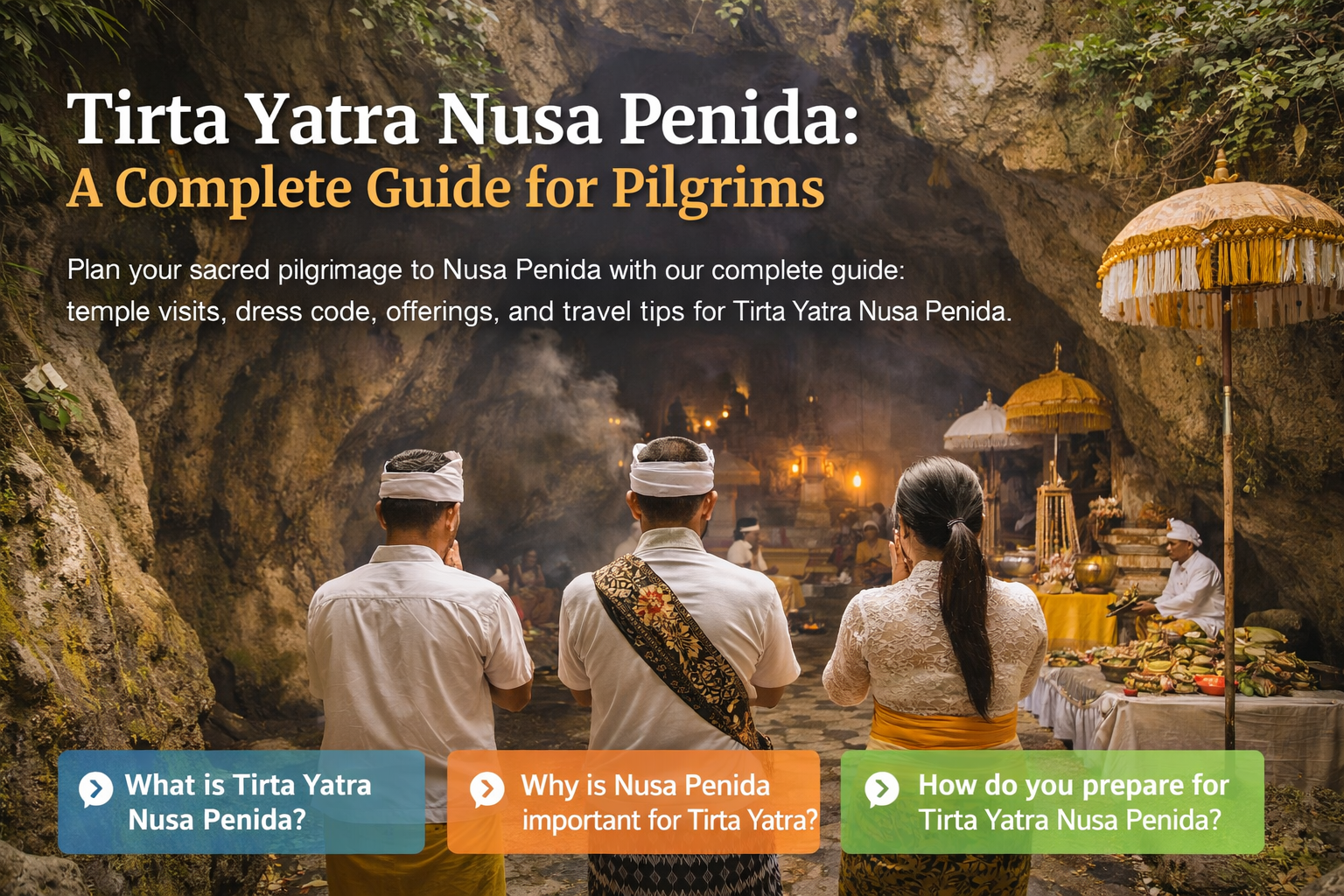 Tirta Yatra Nusa Penida