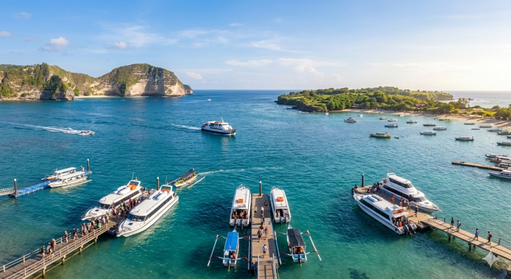 Bali to Nusa Penida Harbor