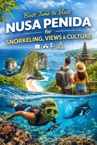 best time to visit Nusa Penida for snorkeling