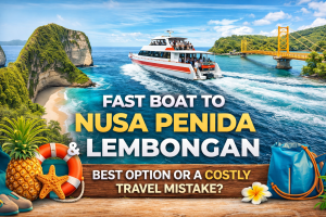 fast boat to Nusa Penida and Lembongan